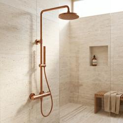 aquanello-eternal-thermostatic-shower-column-copper-20cm